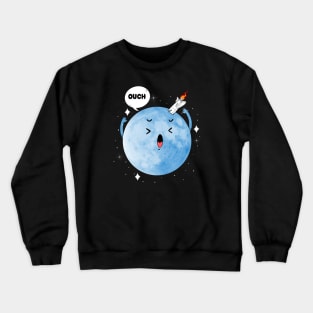 Crash on the Moon Crewneck Sweatshirt